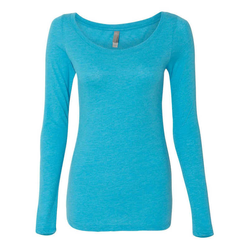 Next Level Women’s Triblend Long Sleeve Scoop