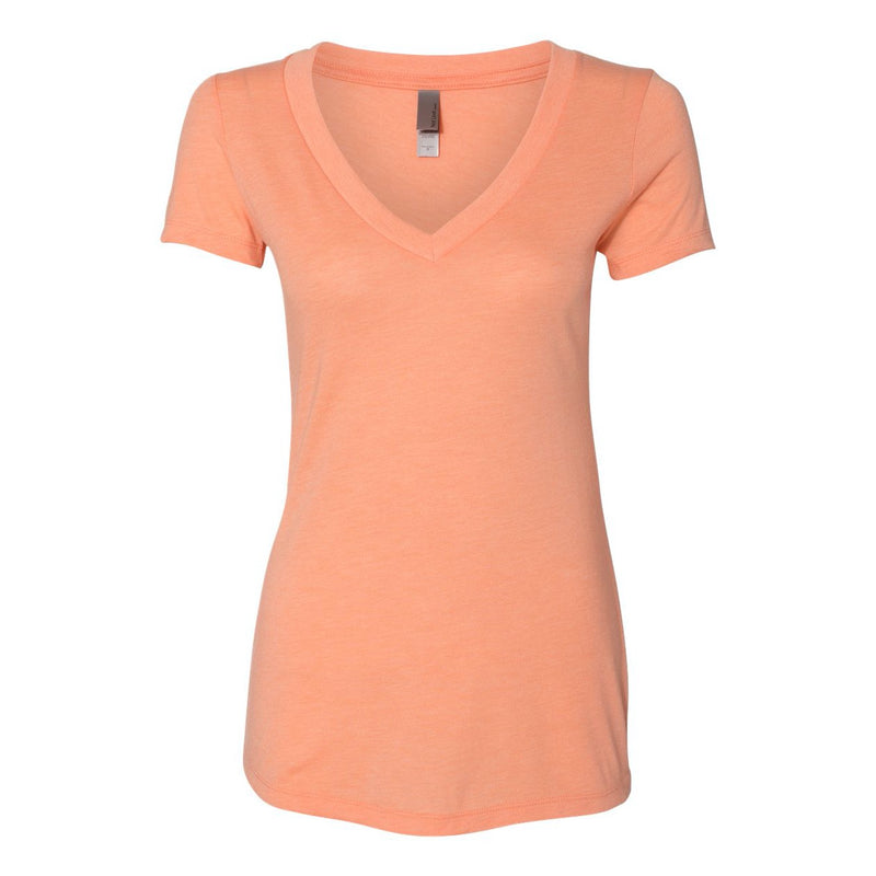 Next Level Women’s Triblend Short Sleeve Deep V