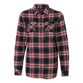 Burnside Women's Yarn-Dyed Long Sleeve Flannel Shirt