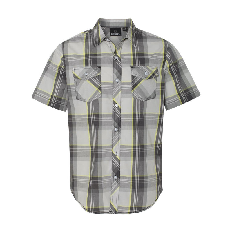 Burnside Short Sleeve Plaid Shirt