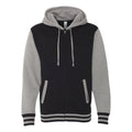 Independent Trading Co. Unisex Varsity Full-Zip Hooded Sweatshirt