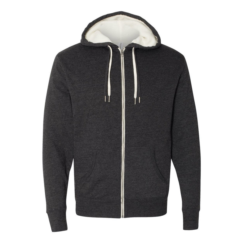 Independent Trading Co. Unisex Sherpa-Lined Hooded Sweatshirt