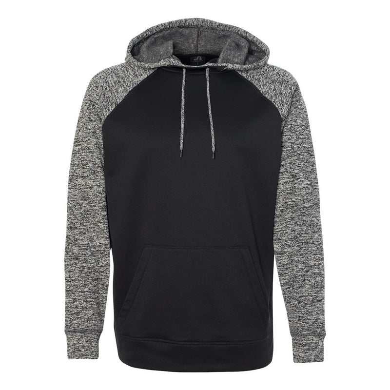 J. America Colorblocked Cosmic Fleece Hooded Sweatshirt