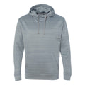 J. America Odyssey Striped Performance Fleece Hooded Sweatshirt