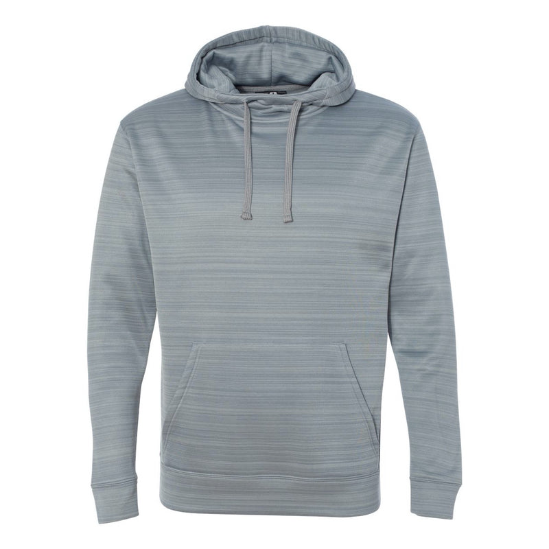 J. America Odyssey Striped Performance Fleece Hooded Sweatshirt