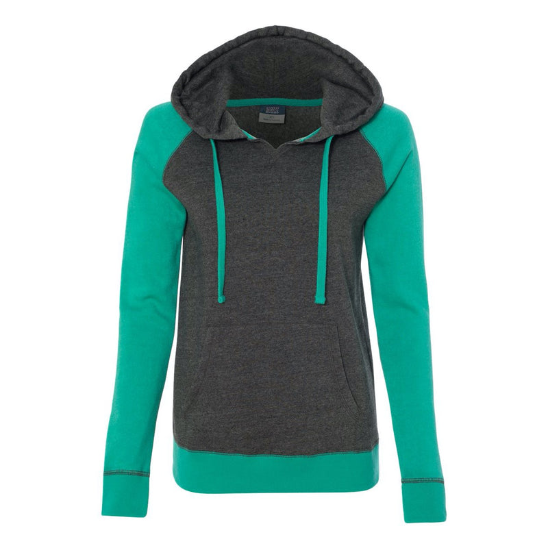 MV Sport Women’s Harper Raglan Hooded Sweatshirt