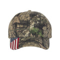 Outdoor Cap Camo Cap with Flag Visor