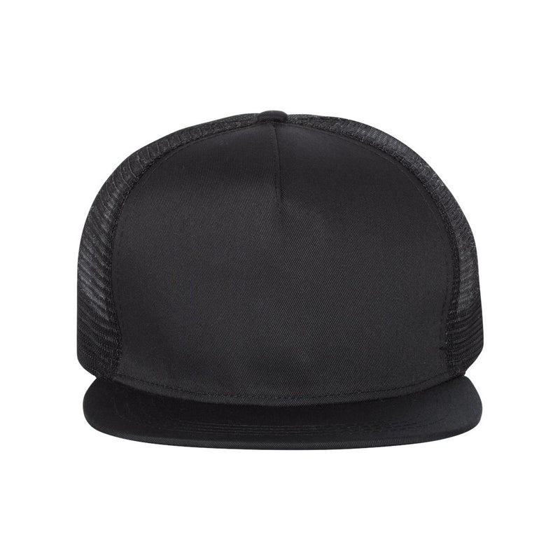 Mega Cap Flat Bill Trucker Cap