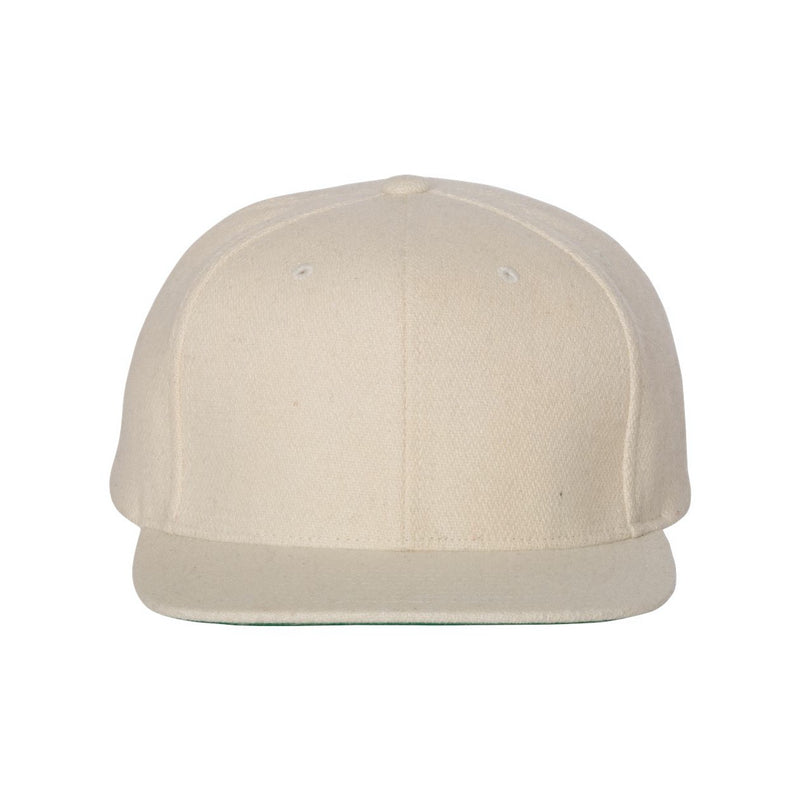 Yupoong Classics Melton Wool Blend Snapback Cap