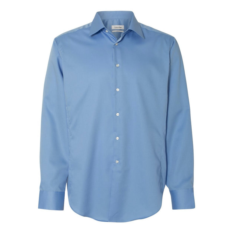 Calvin Klein Slim Fit Non-Iron Dobby Pindot Shirt