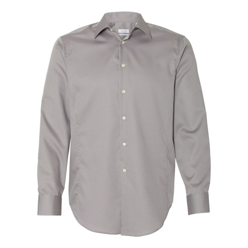 Calvin Klein Slim Fit Non-Iron Dobby Pindot Shirt