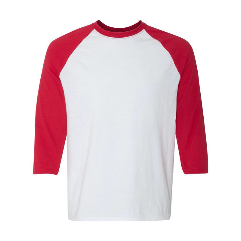 Hanes X-Temp Three-Quarter Raglan Sleeve Baseball T-Shirt