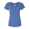 Hanes Women’s Premium Triblend V-Neck Short Sleeve T-Shirt