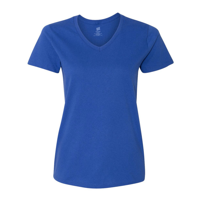 Hanes ComfortSoft Tagless Women’s V-Neck Short Sleeve T-Shirt