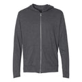 Anvil Triblend Full-Zip Hooded Long Sleeve T-Shirt