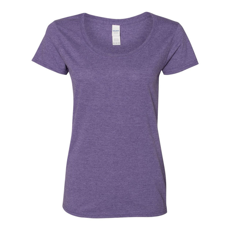 Gildan Softstyle Women’s Deep Scoop Neck T-Shirt