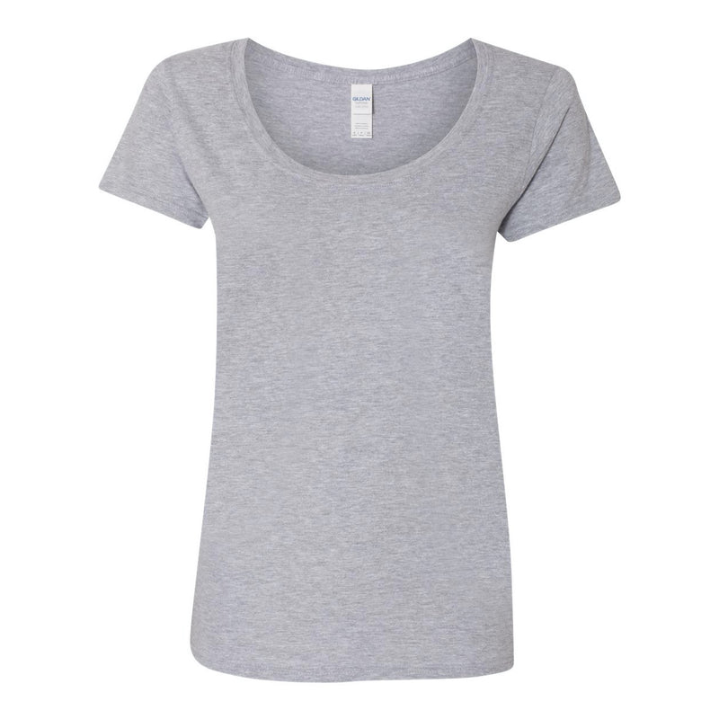 Gildan Softstyle Women’s Deep Scoop Neck T-Shirt