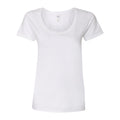 Gildan Softstyle Women’s Deep Scoop Neck T-Shirt