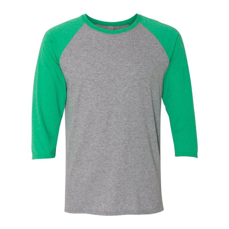 JERZEES Triblend Three-Quarter Raglan Baseball T-Shirt