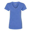 Comfort Colors Garment-Dyed Women’s Midweight V-Neck T-Shirt