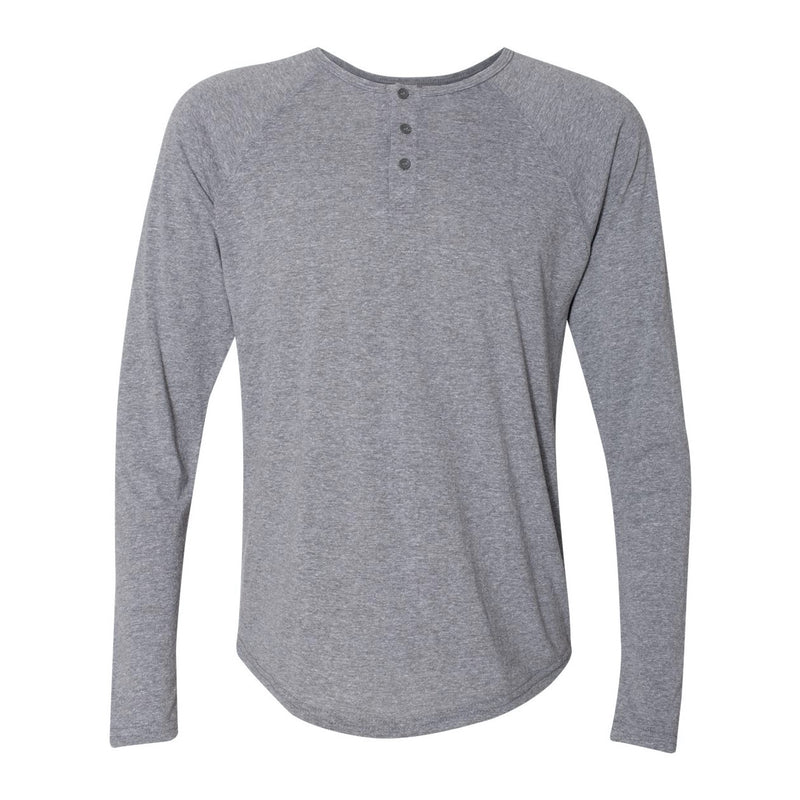 Next Level Triblend Long Sleeve Henley