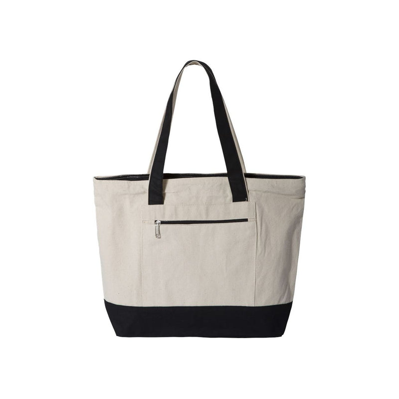 Q-Tees 19L Zippered Tote