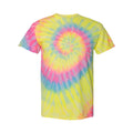 Dyenomite Multi-Color Spiral Short Sleeve T-Shirt