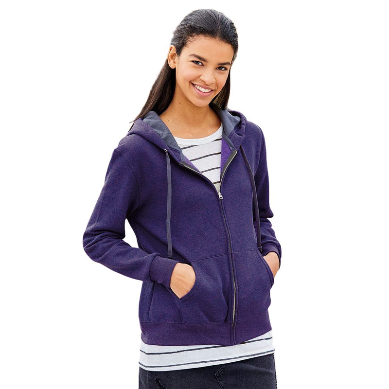 Fruit of the Loom Women's Sofspun Full-Zip Hooded Sweatshirt