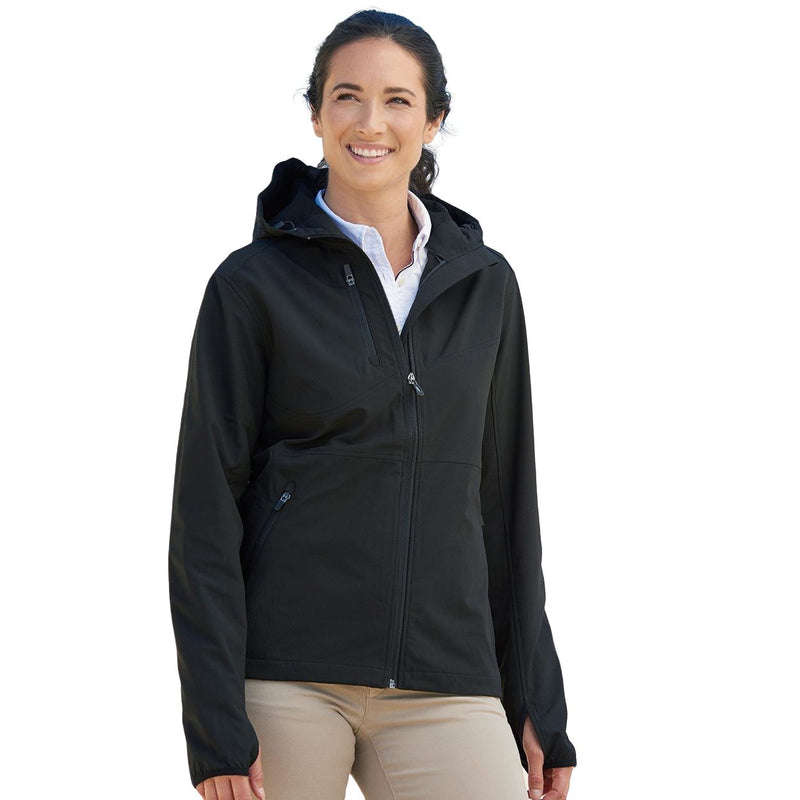 DRI DUCK Women's Ascent Soft Shell Hooded Jacket