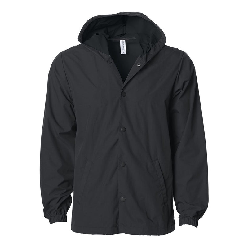 Independent Trading Co. Water-Resistant Hooded Windbreaker