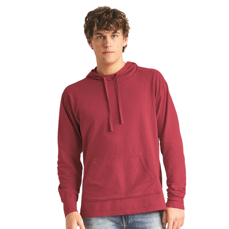 Comfort Colors Garment-Dyed French Terry Scuba Neck Hooded Pullover