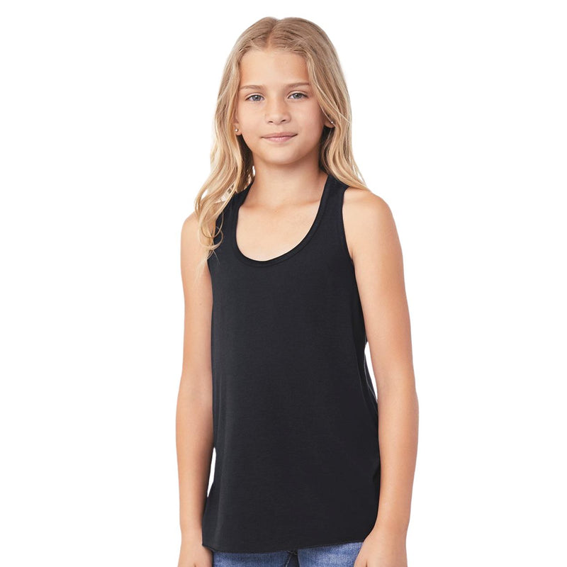 BELLA + CANVAS Youth Flowy Racerback Tank