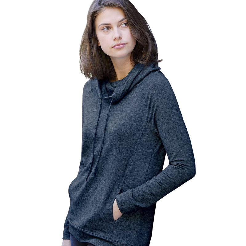 Weatherproof Women’s Heat Last Fleece Faux Cashmere Funnel Neck Sweatshirt