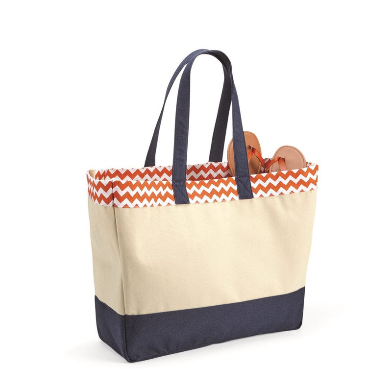 Brookson Bay 29L Top Pattern Beach Tote