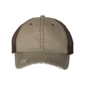 Mega Cap Herringbone Trucker Cap