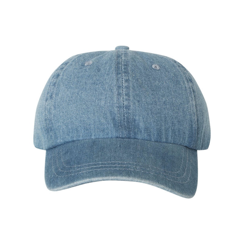 Mega Cap Washed Denim Cap