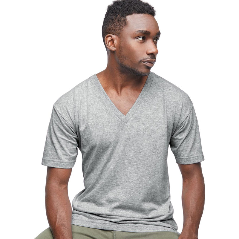 American Apparel Fine Jersey V-Neck Tee