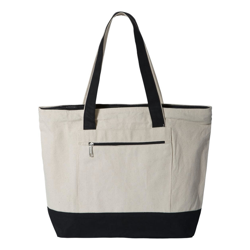 Q-Tees 19L Zippered Tote