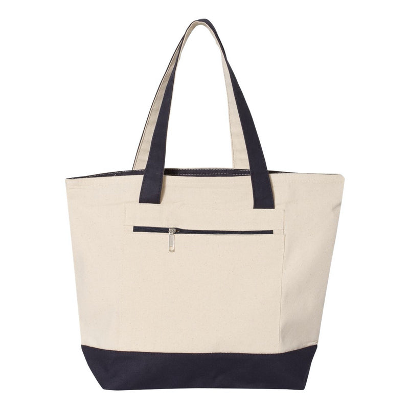 Q-Tees 19L Zippered Tote