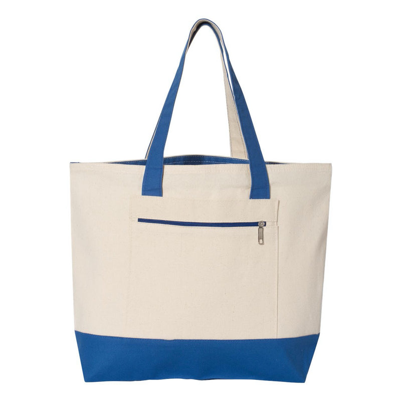 Q-Tees 19L Zippered Tote