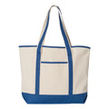 Q-Tees 34.6L Large Canvas Deluxe Tote