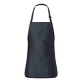 Q-Tees Full-Length Apron with Pouch Pocket