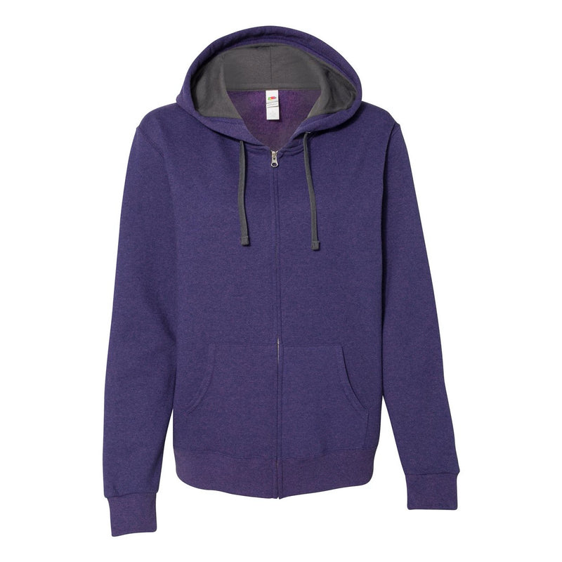 Fruit of the Loom Women's Sofspun Full-Zip Hooded Sweatshirt