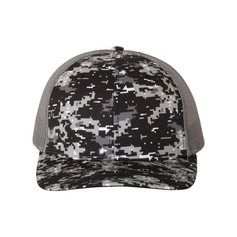 Richardson Patterned Snapback Trucker Cap