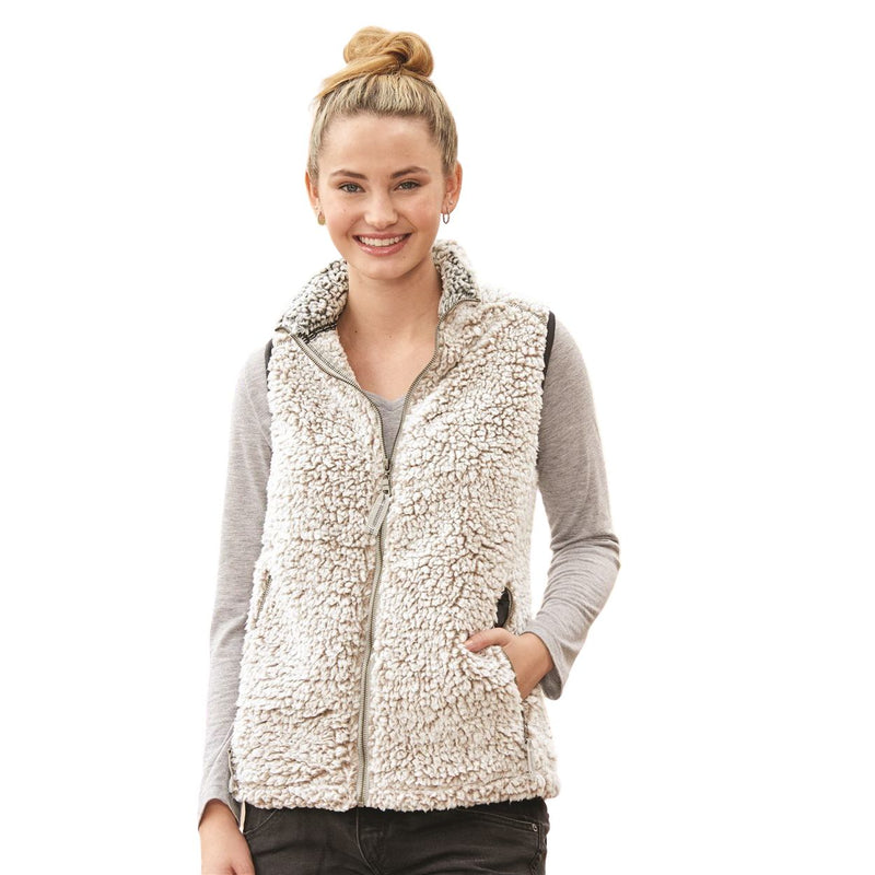 J. America Women’s Epic Sherpa Full-Zip Vest