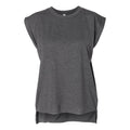 BELLA + CANVAS Women’s Flowy Rolled Cuffs Muscle Tee