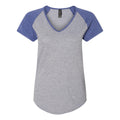 Anvil Women’s Triblend Colorblocked Raglan T-Shirt