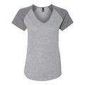 Anvil Women’s Triblend Colorblocked Raglan T-Shirt