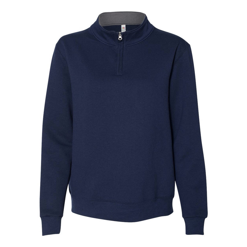 Fruit of the Loom Women's SofSpun Quarter-Zip Sweatshirt