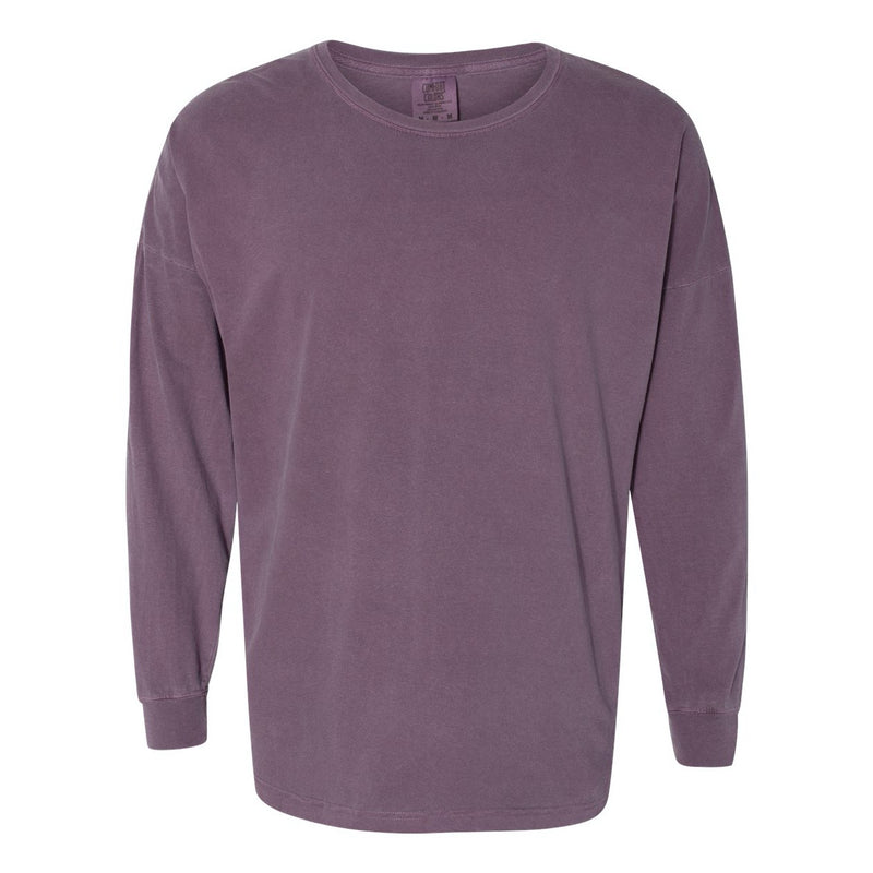 Comfort Colors Garment-Dyed Drop-Shoulder Long Sleeve T-Shirt